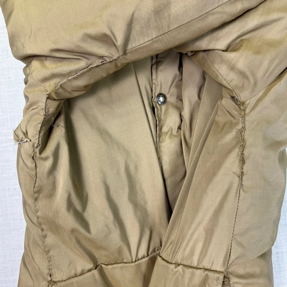 VTG 70s‎ TNF Brown Label Parka Men S Goose Down The North Face Puffer Jacket USA
